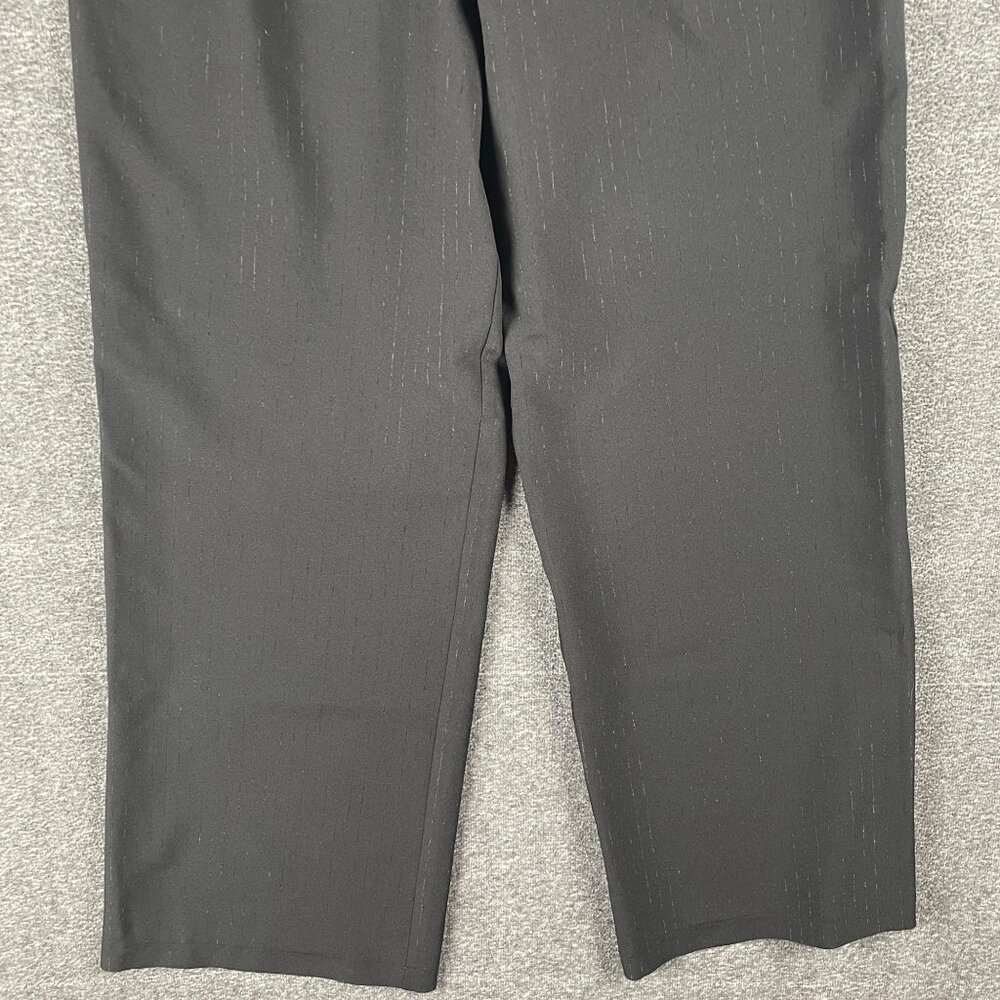 7 For All Mankind 7FAM Pants Womens Size M Wide Leg Striped Work Office Capsule - Picture 3 of 13